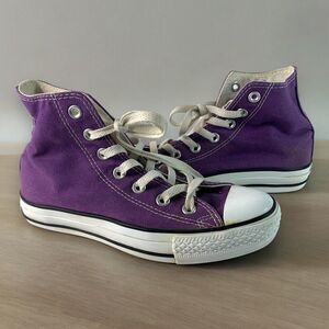 Converse Chuck Taylor All Star High Top Electric Purple Woman’s Size 6 - 07641F